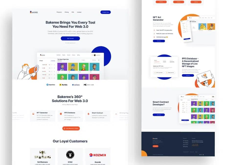 Bakeree NFT Development Platform