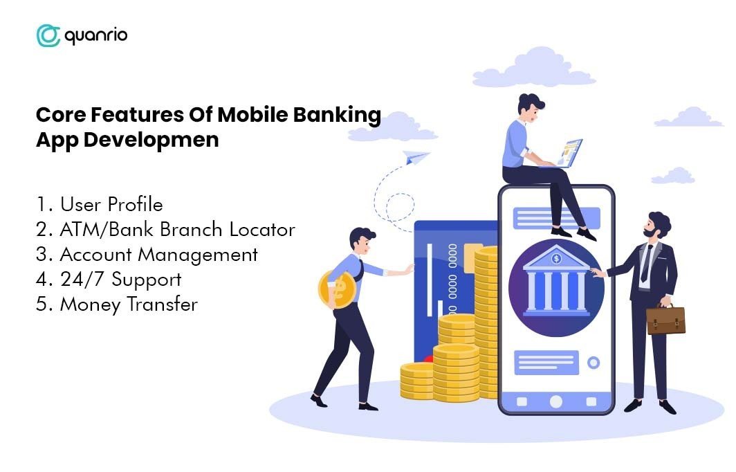 What are the Core Features Of Mobile Banking App Development