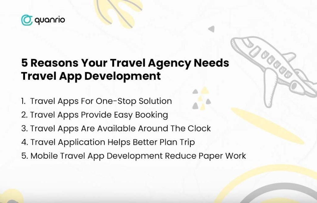 5 Reasons Your Travel Agency Needs Travel App Development