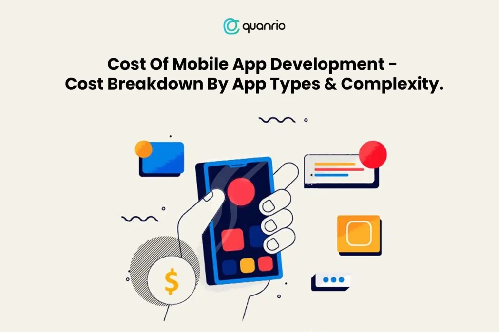 Cost Of Mobile App Development - Cost Breakdown By App Types & Complexity.